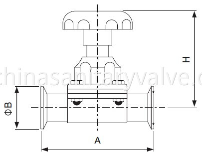 sanitary-tri-clamped-diaphragm-valve-sms-kaysen